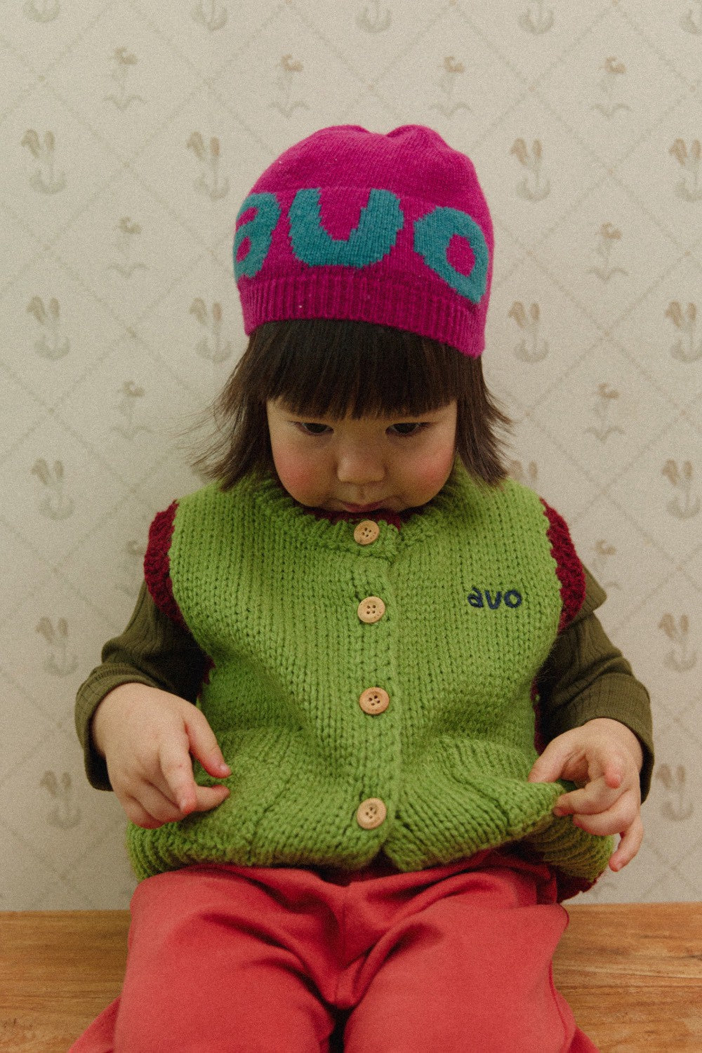 avo Logo Knit Beanie｜avo ロゴニット帽
