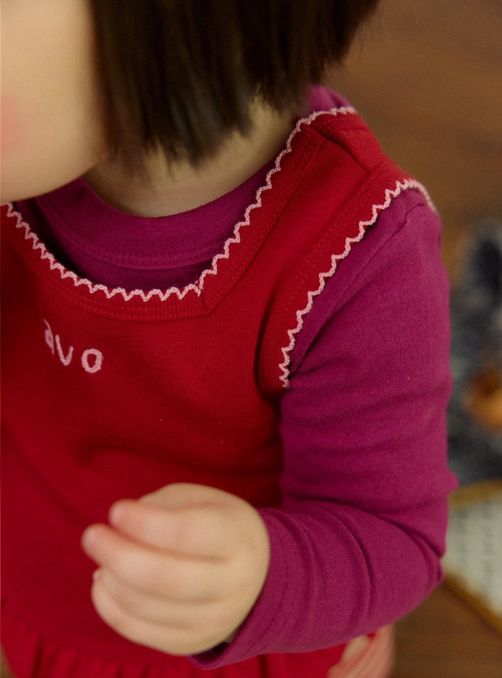 avo Frill Knit Vest｜avo フリルニットベスト
