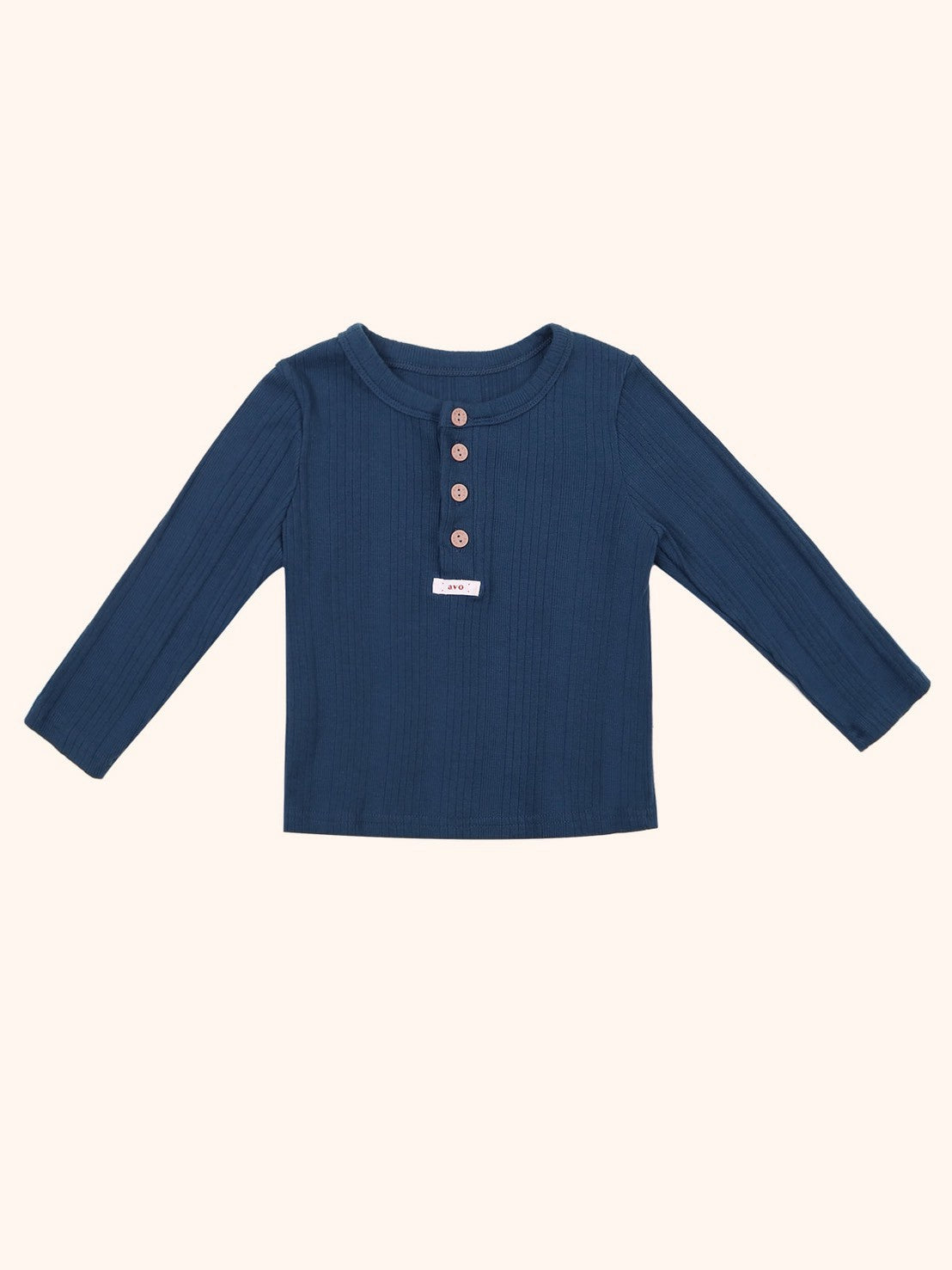 avo Henley Neck Long Sleeve Tee｜ヘンリーネックロングスリーブTシャツ