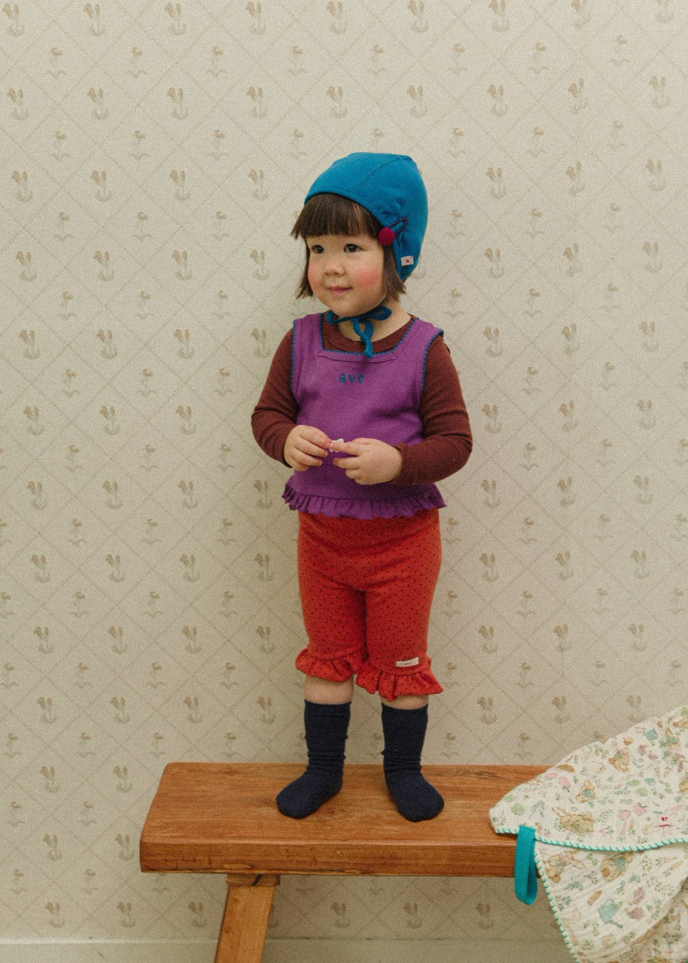 avo Frill Knit Vest｜avo フリルニットベスト