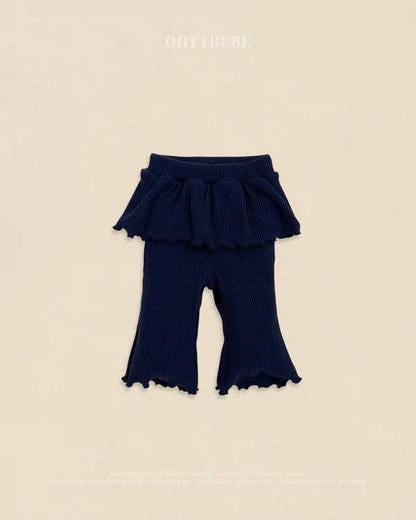 OOTTBEBE Mellow Rib Pants｜メロウリブパンツ