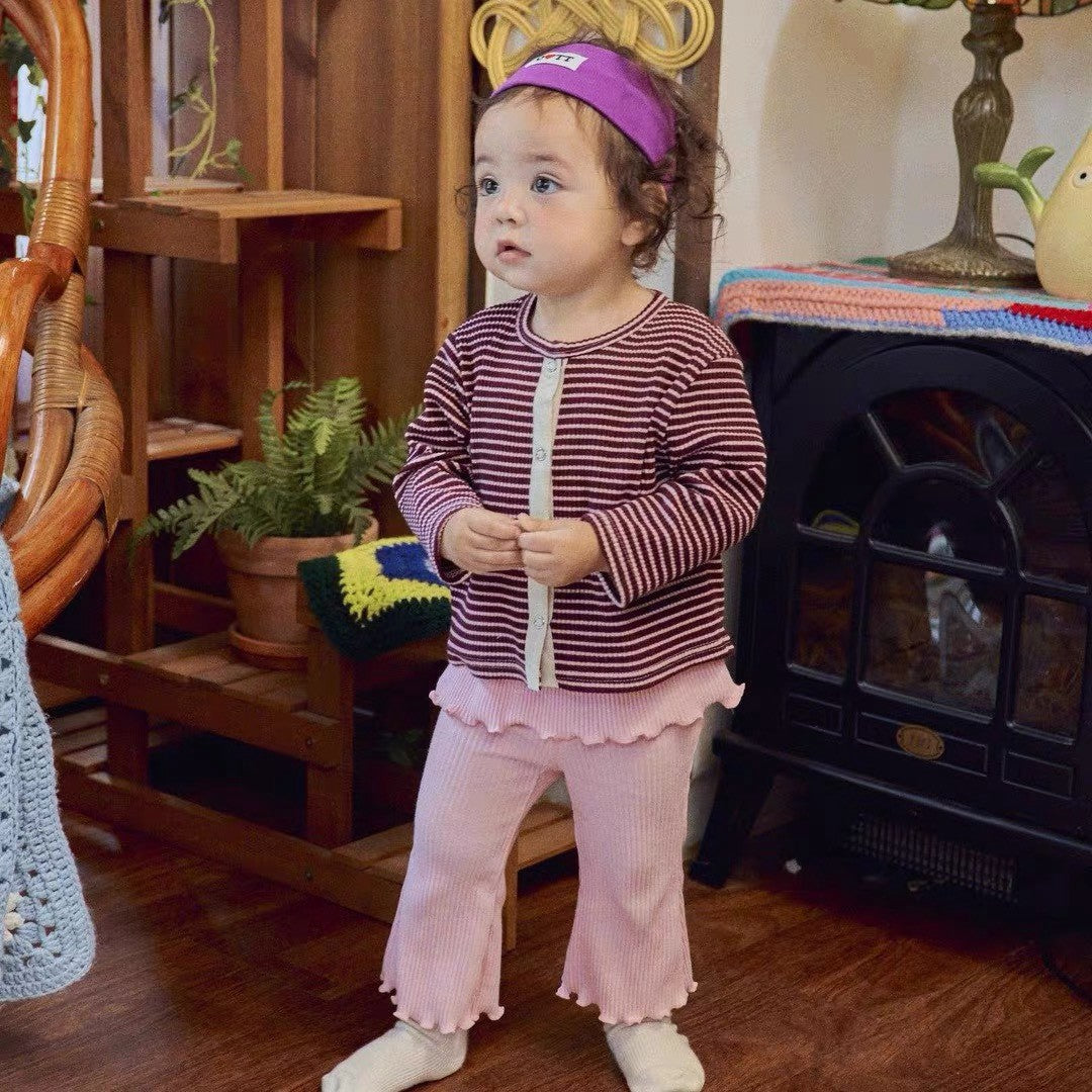 OOTTBEBE Mellow Rib Pants｜メロウリブパンツ