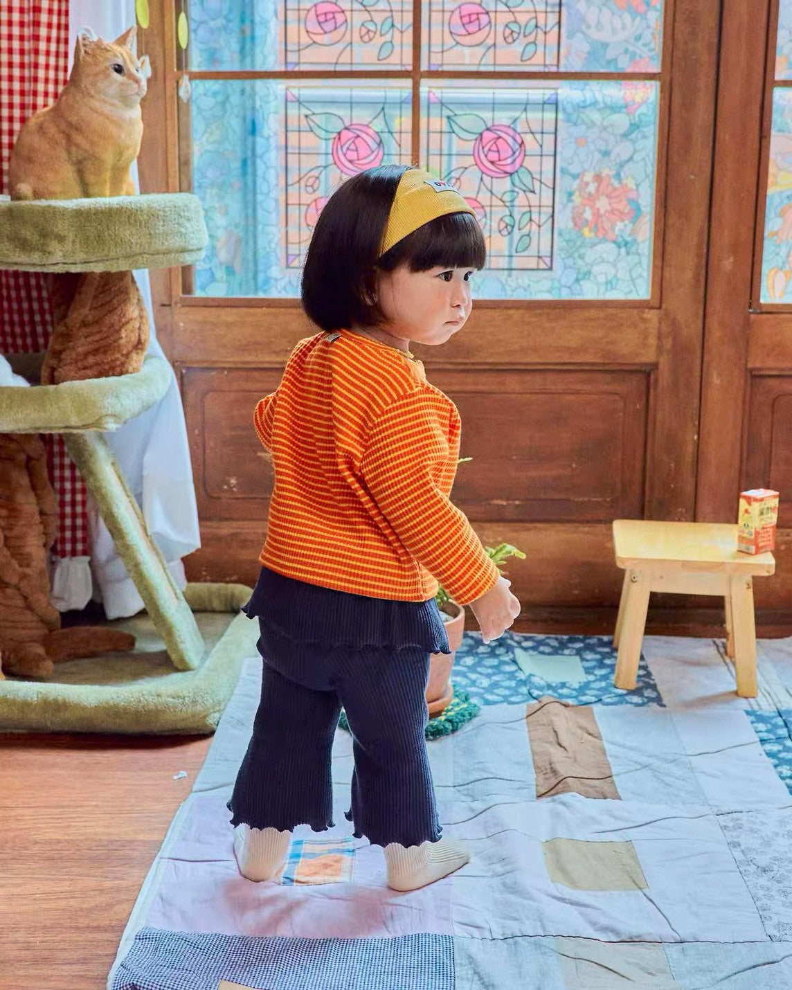 OOTTBEBE Mellow Rib Pants｜メロウリブパンツ