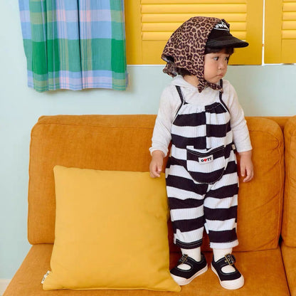 OOTTBEBE Stripe Overalls｜ボーダーオーバーオール
