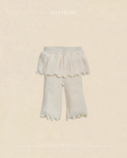OOTTBEBE Mellow Rib Pants｜メロウリブパンツ