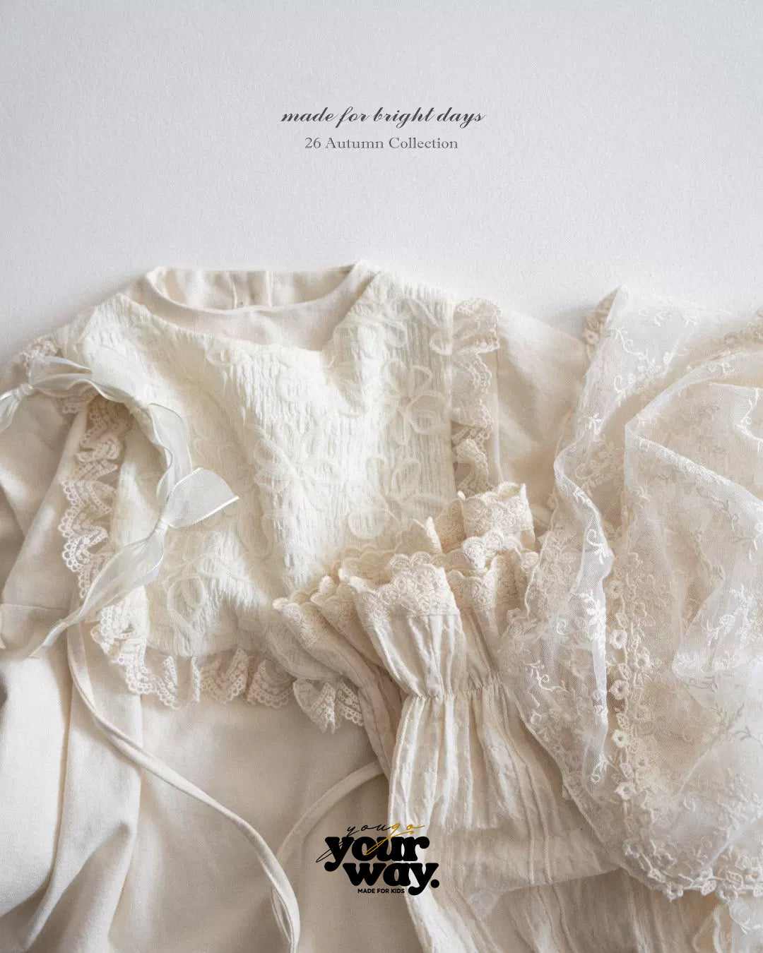 Lace Hem Pants｜レースヘムパンツ