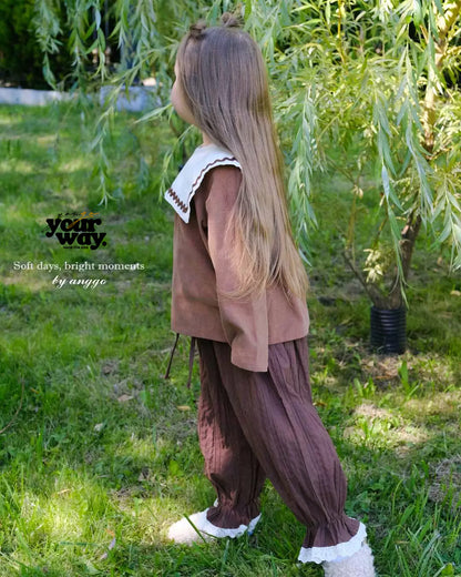 Lace Hem Pants｜レースヘムパンツ