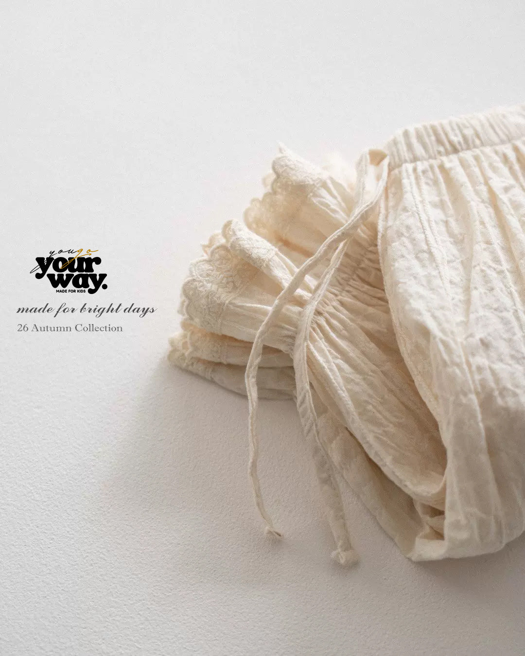 Lace Hem Pants｜レースヘムパンツ