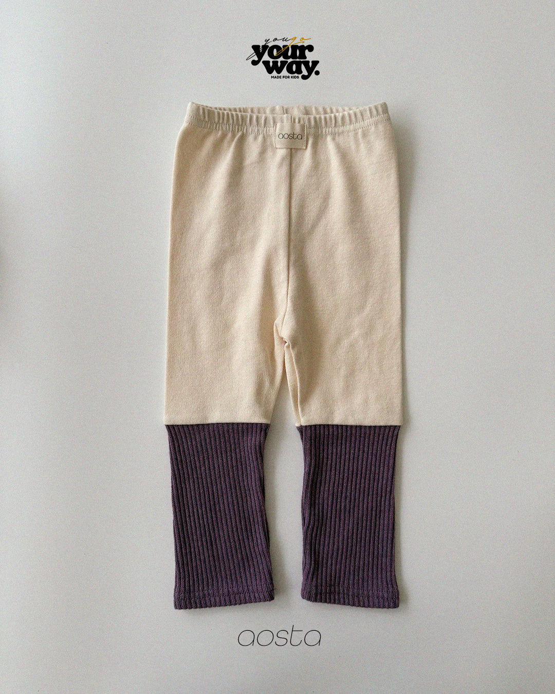 Layered Rib Pants｜レイヤードリブパンツ