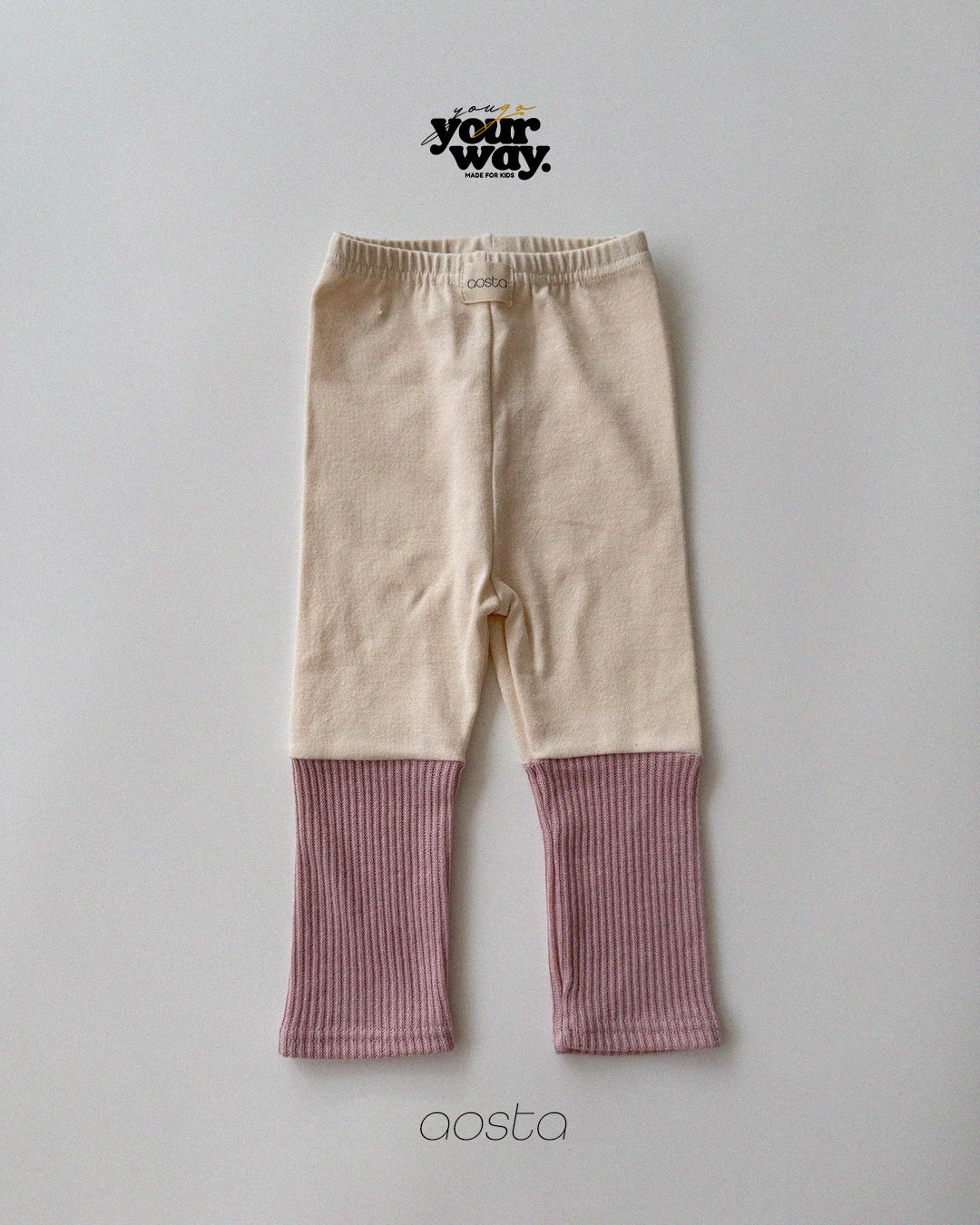 Layered Rib Pants｜レイヤードリブパンツ