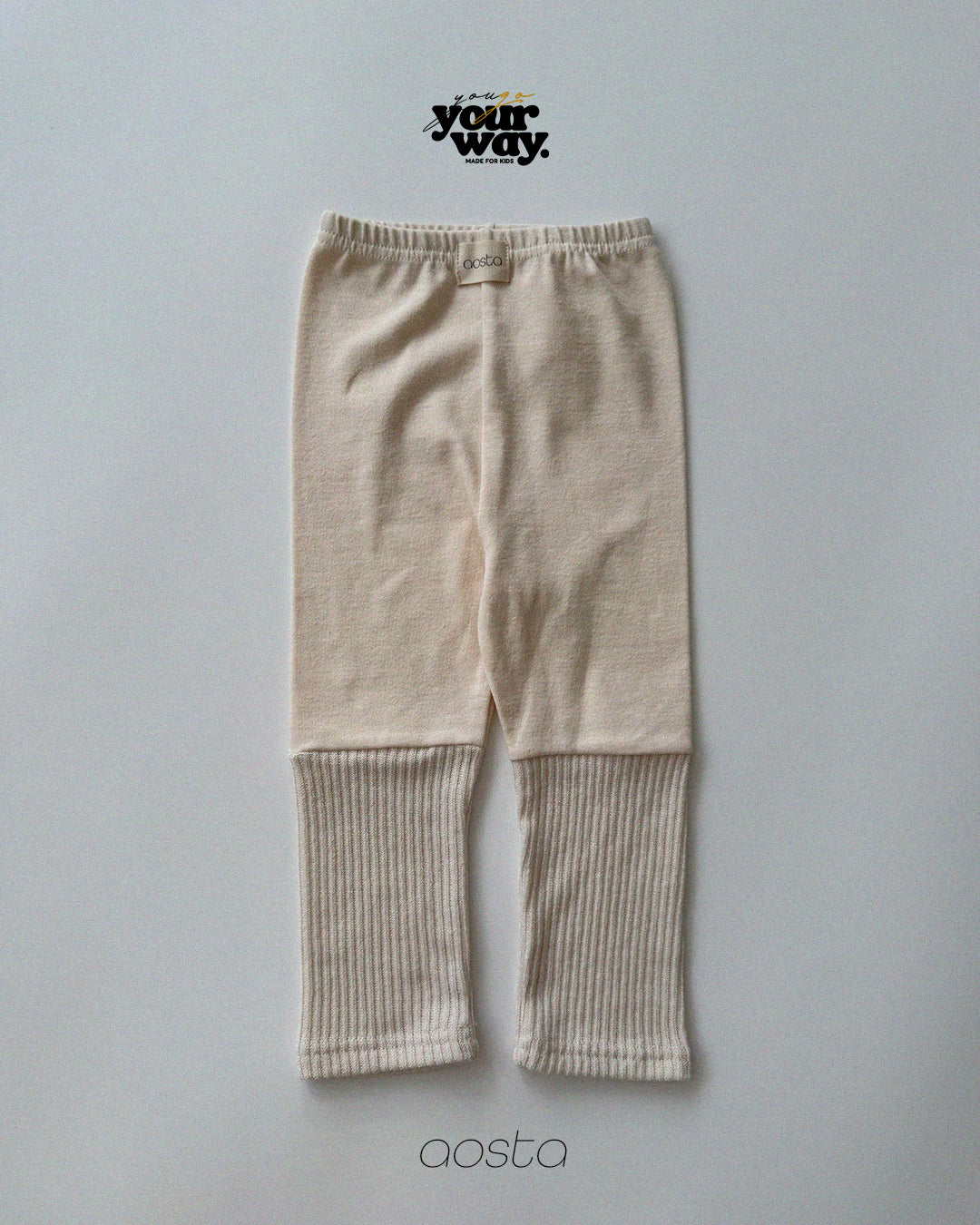 Layered Rib Pants｜レイヤードリブパンツ