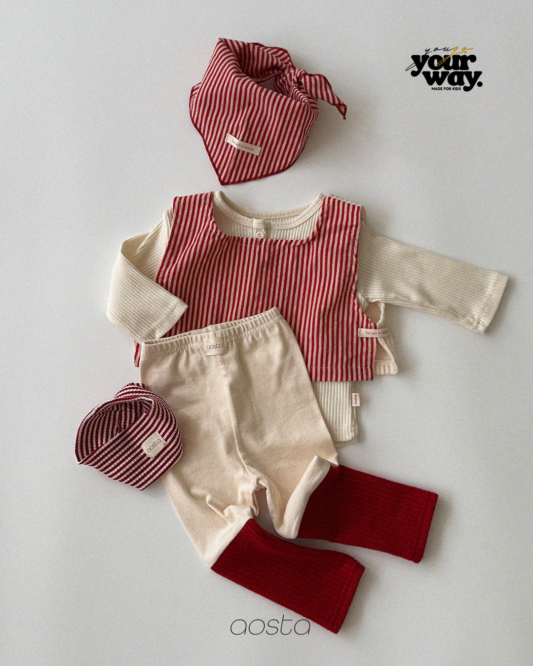 Layered Rib Pants｜レイヤードリブパンツ