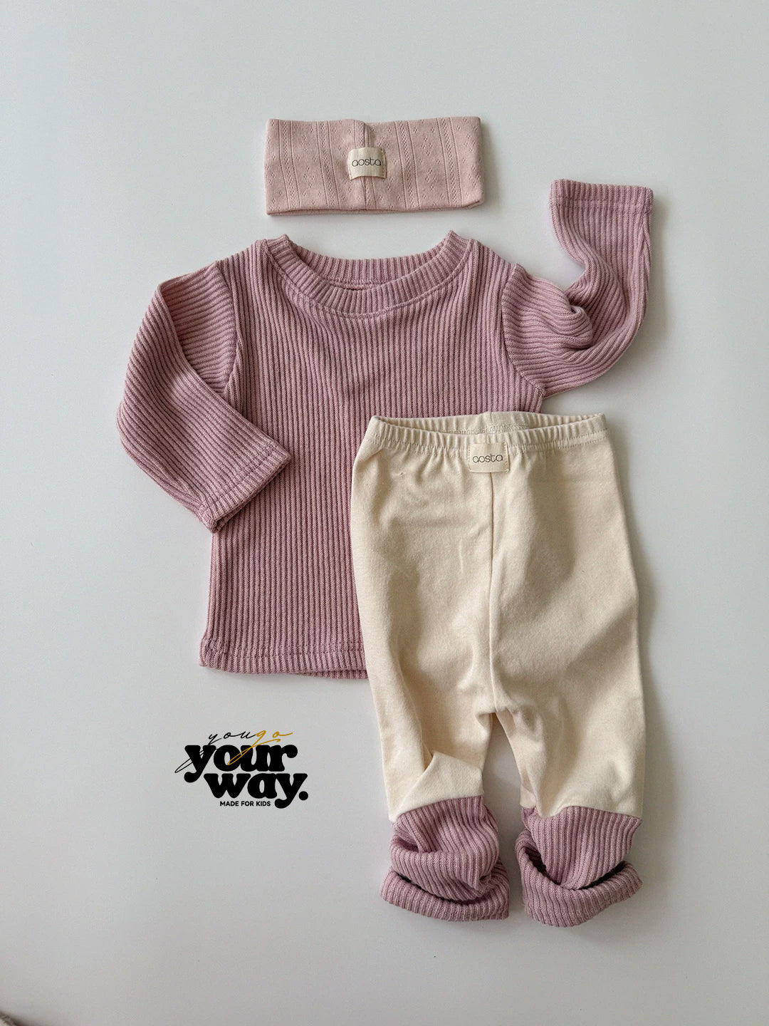 Layered Rib Pants｜レイヤードリブパンツ