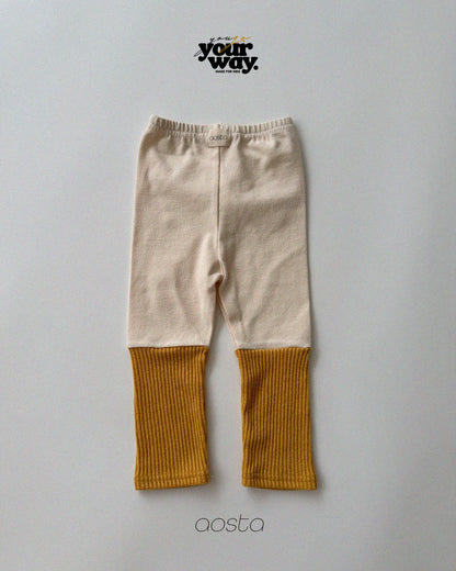 Layered Rib Pants｜レイヤードリブパンツ