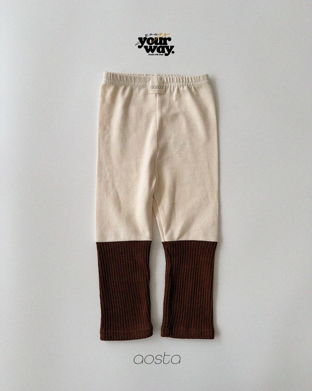 Layered Rib Pants｜レイヤードリブパンツ