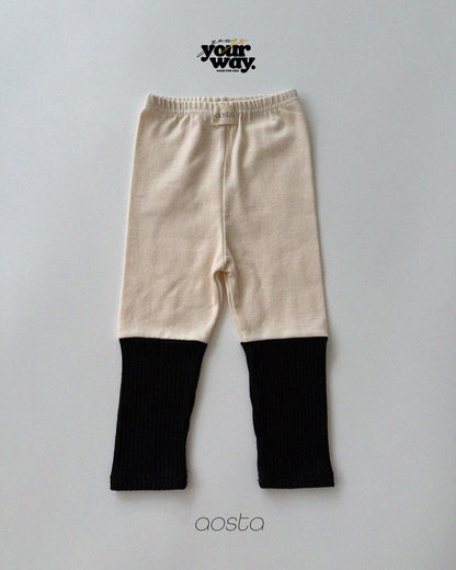Layered Rib Pants｜レイヤードリブパンツ