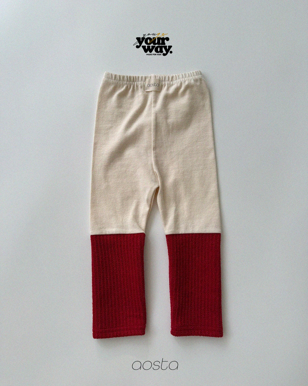 Layered Rib Pants｜レイヤードリブパンツ