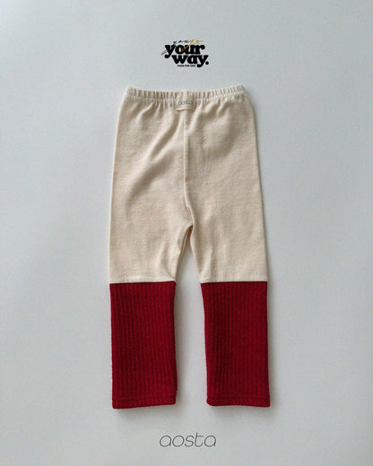 Layered Rib Pants｜レイヤードリブパンツ