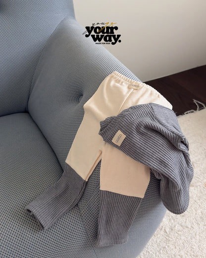 Layered Rib Pants｜レイヤードリブパンツ