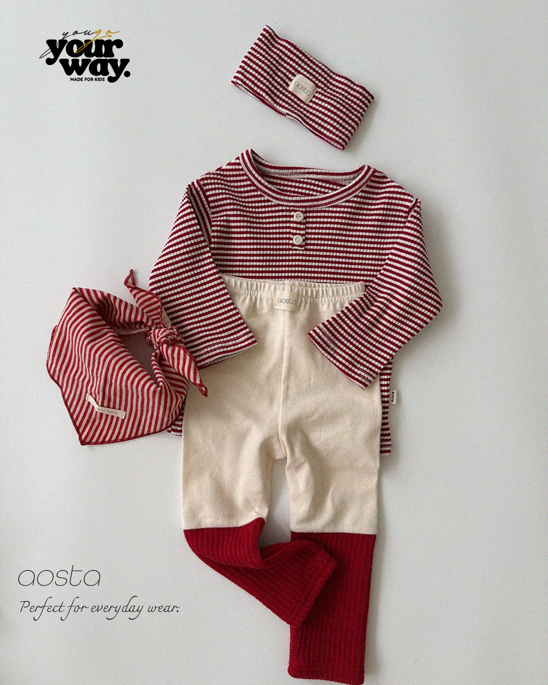 Layered Rib Pants｜レイヤードリブパンツ