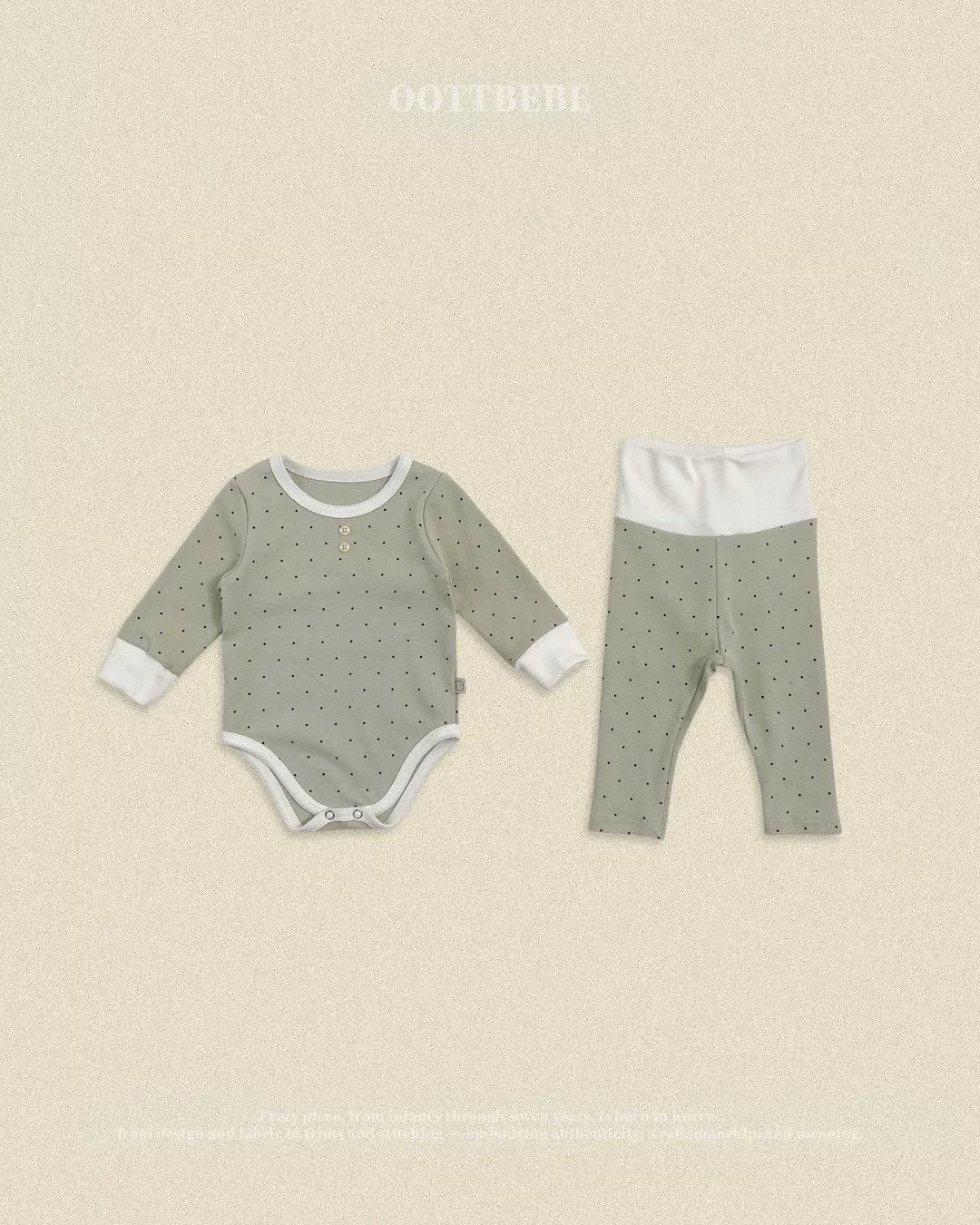 OOTTBEBE Dot Baby Set｜ドットベビーセット