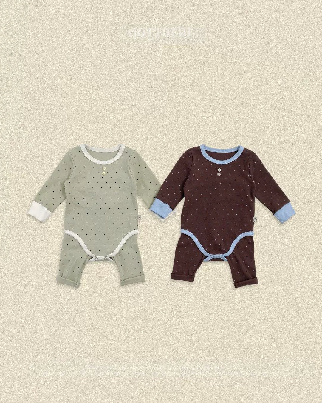 OOTTBEBE Dot Baby Set｜ドットベビーセット
