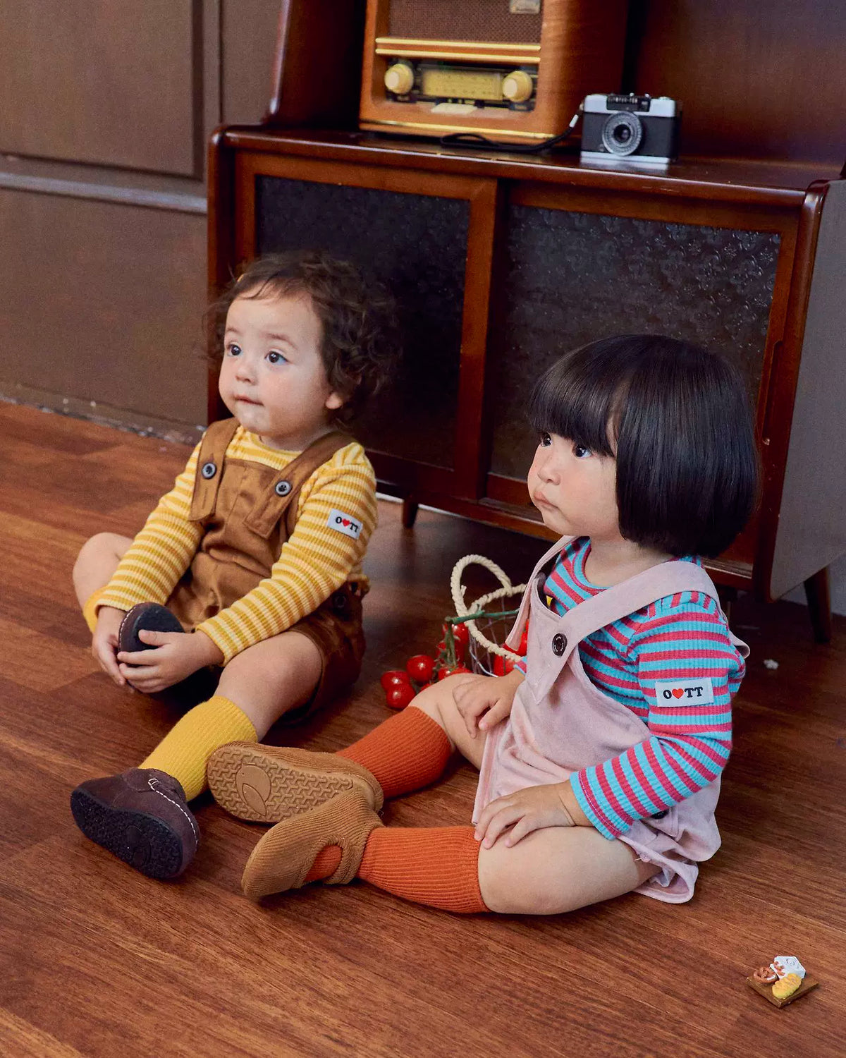 OOTTBEBE Stripe Long Sleeve Tee｜ストライプロングスリーブTシャツ