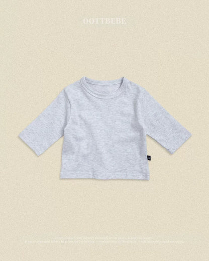 OOTTBEBE Basic Long Sleeve Tee｜ベーシックロングスリーブTシャツ