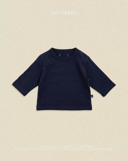 OOTTBEBE Basic Long Sleeve Tee｜ベーシックロングスリーブTシャツ