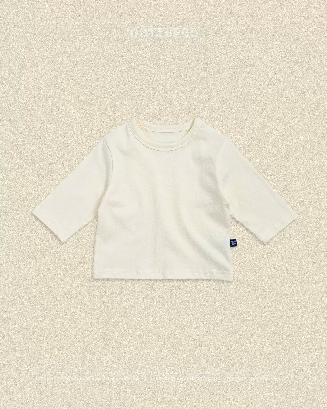 OOTTBEBE Basic Long Sleeve Tee｜ベーシックロングスリーブTシャツ