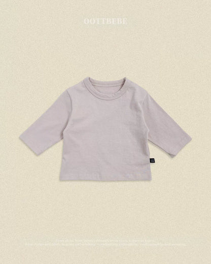 OOTTBEBE Basic Long Sleeve Tee｜ベーシックロングスリーブTシャツ