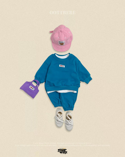 OOTTBEBE Family Logo Sweat Set｜親子ロゴスウェットセットアップ