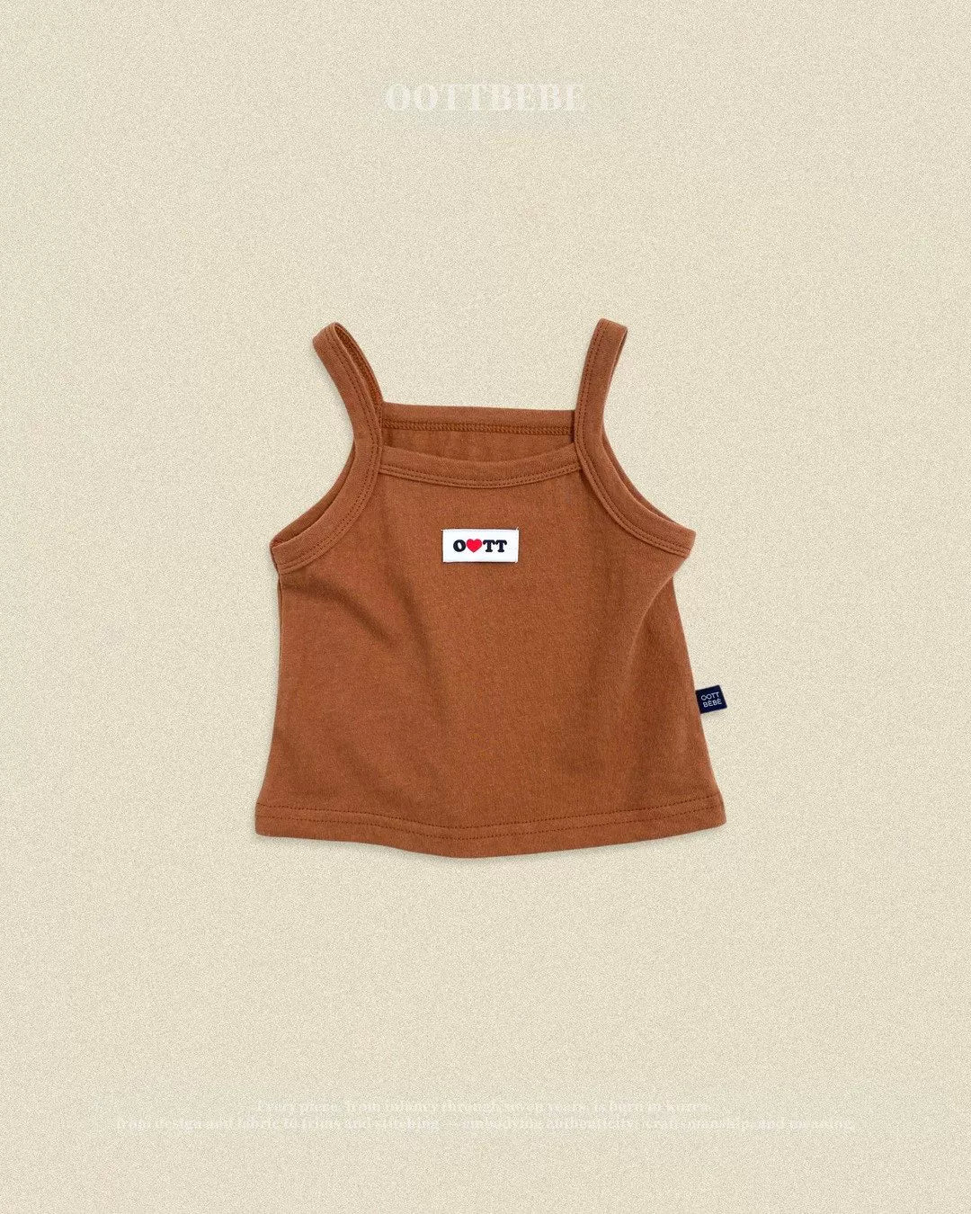 OOTTBEBE Layered Cami Top｜レイヤードキャミトップ