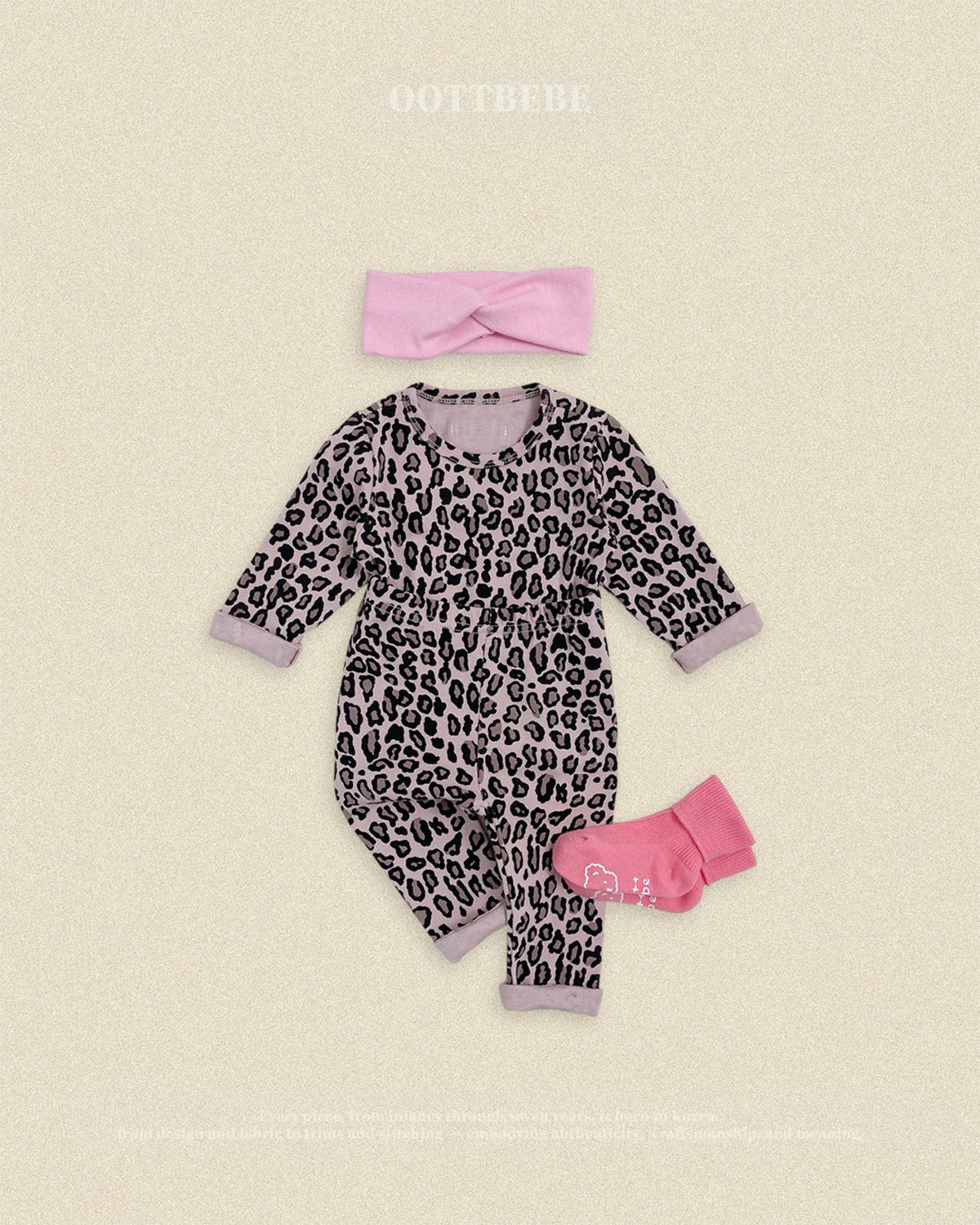 OOTTBEBE Leopard Set｜レオパードセットアップ