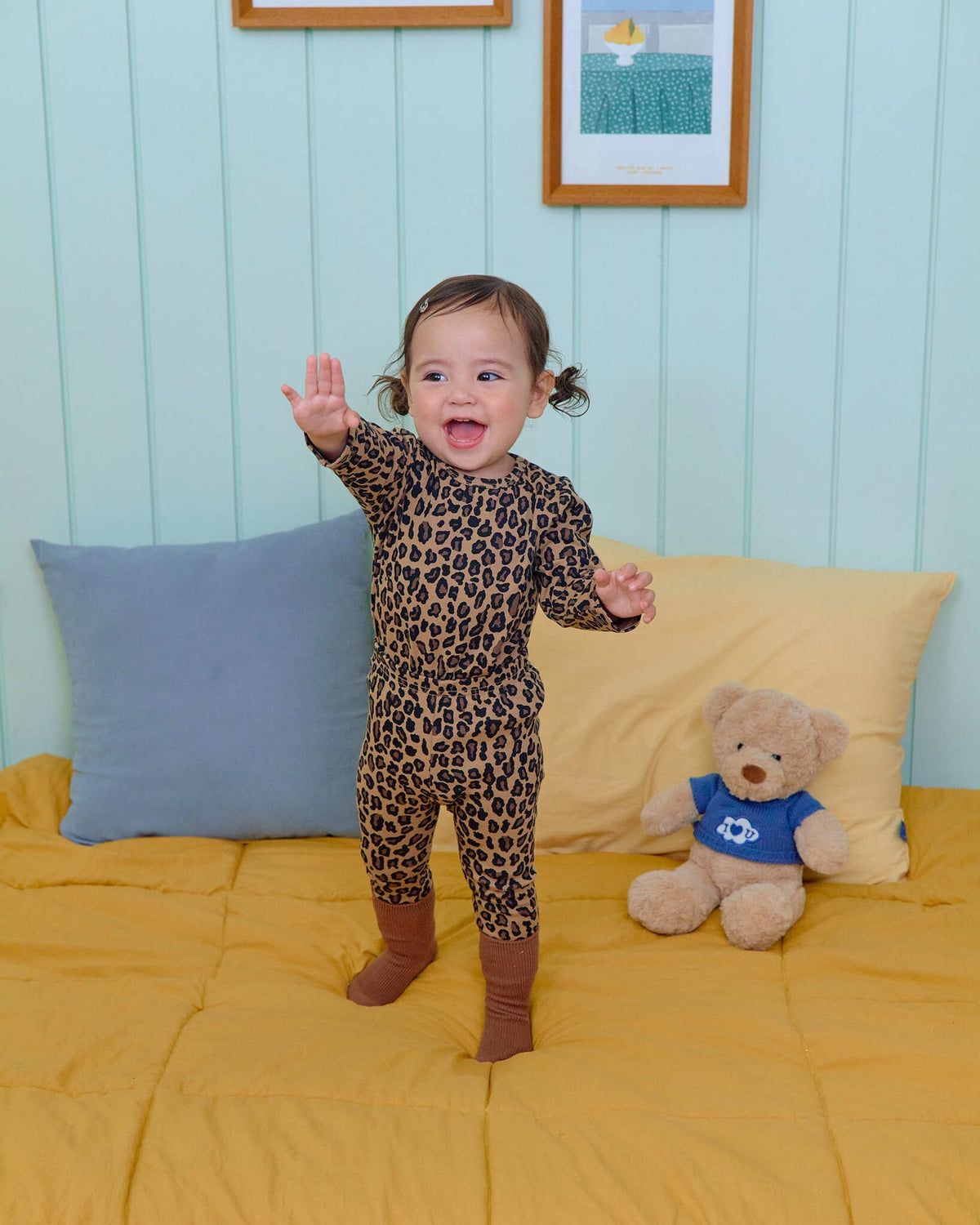 OOTTBEBE Leopard Set｜レオパードセットアップ