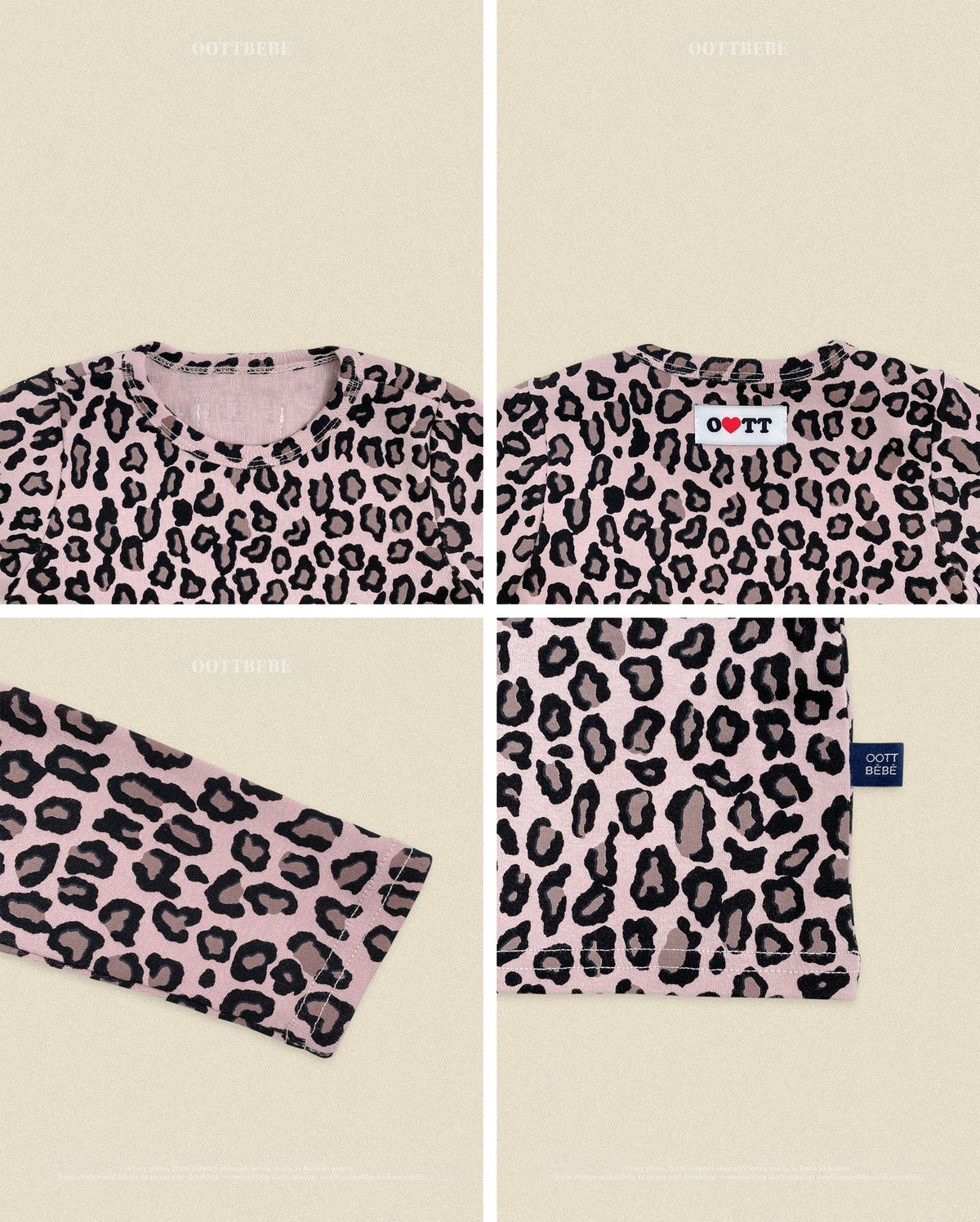 OOTTBEBE Leopard Set｜レオパードセットアップ