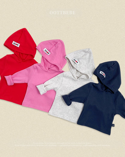 OOTTBEBE Logo Hooded Tee｜ロゴフーデッドTシャツ