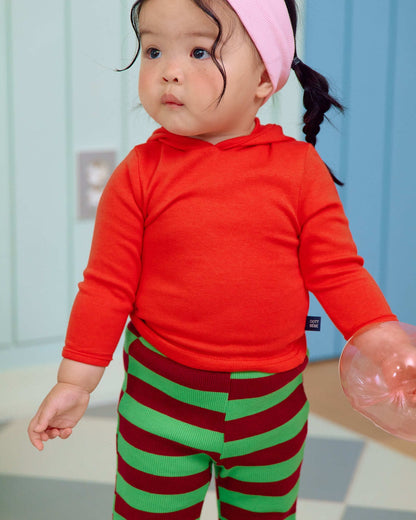 OOTTBEBE Logo Hooded Tee｜ロゴフーデッドTシャツ