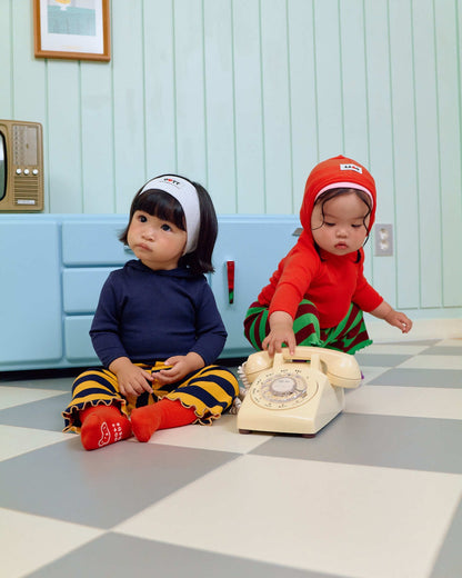 OOTTBEBE Logo Hooded Tee｜ロゴフーデッドTシャツ