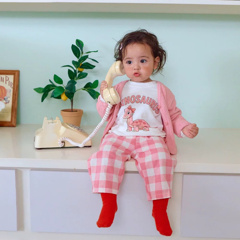 OOTTBEBE Rib Button Cardigan｜リブボタンカーディガン