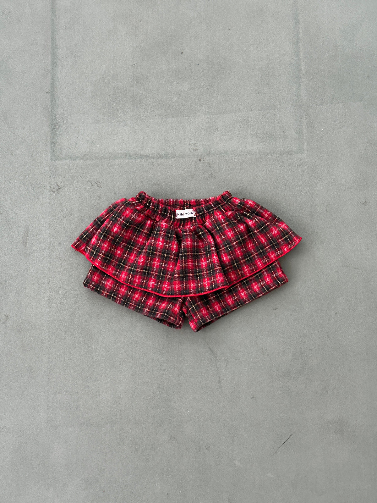 kikimora｜ノエルチェックスカート【予約商品】