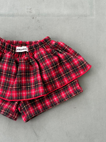 kikimora｜ノエルチェックスカート【予約商品】