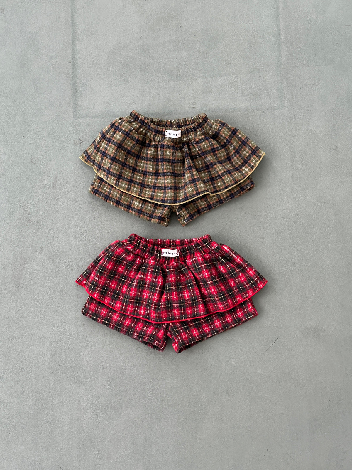 kikimora｜ノエルチェックスカート【予約商品】