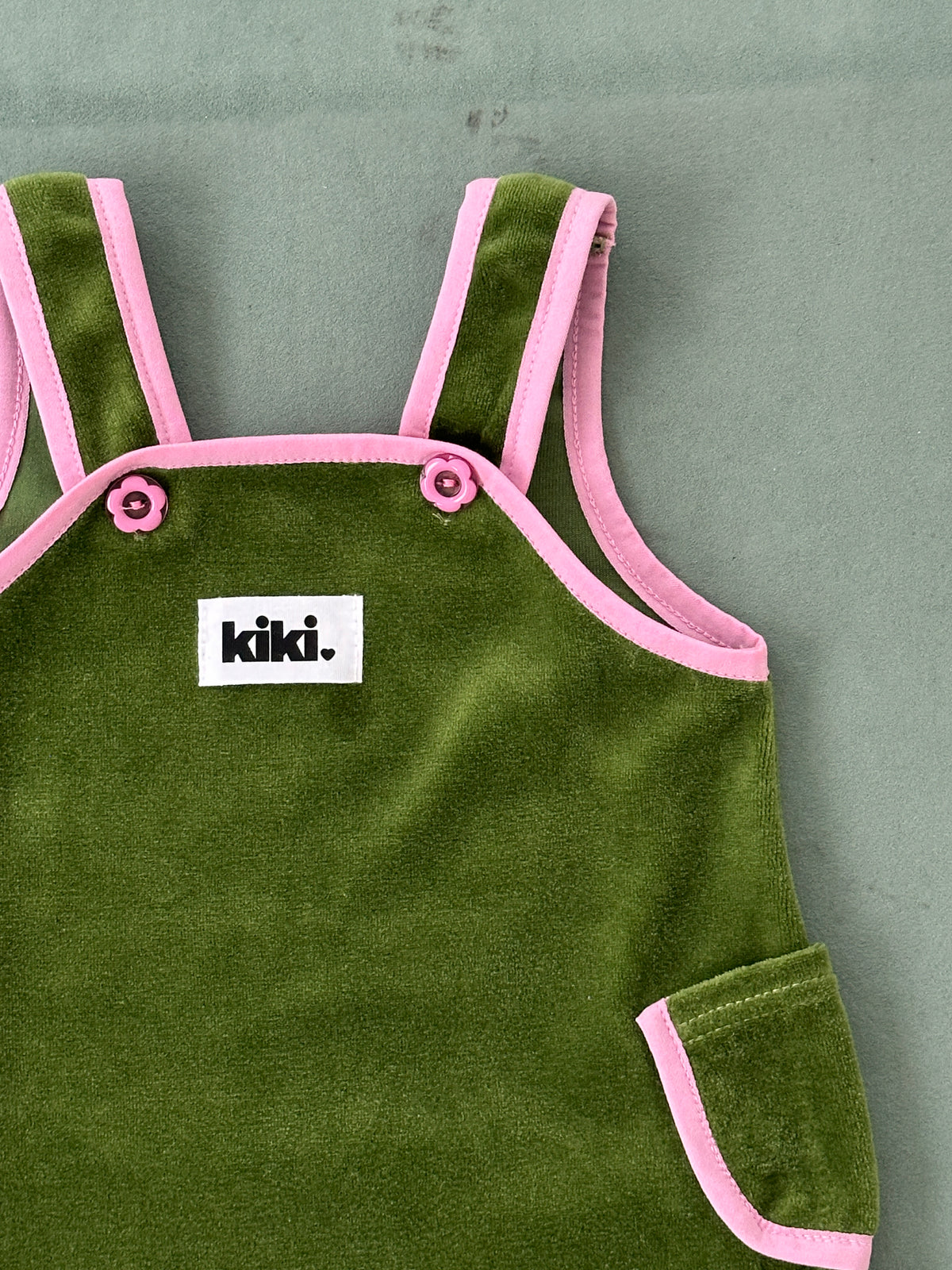 kikimora｜ベロアジャンパースカート【予約商品】