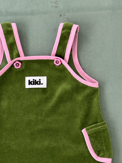 kikimora｜ベロアジャンパースカート【予約商品】