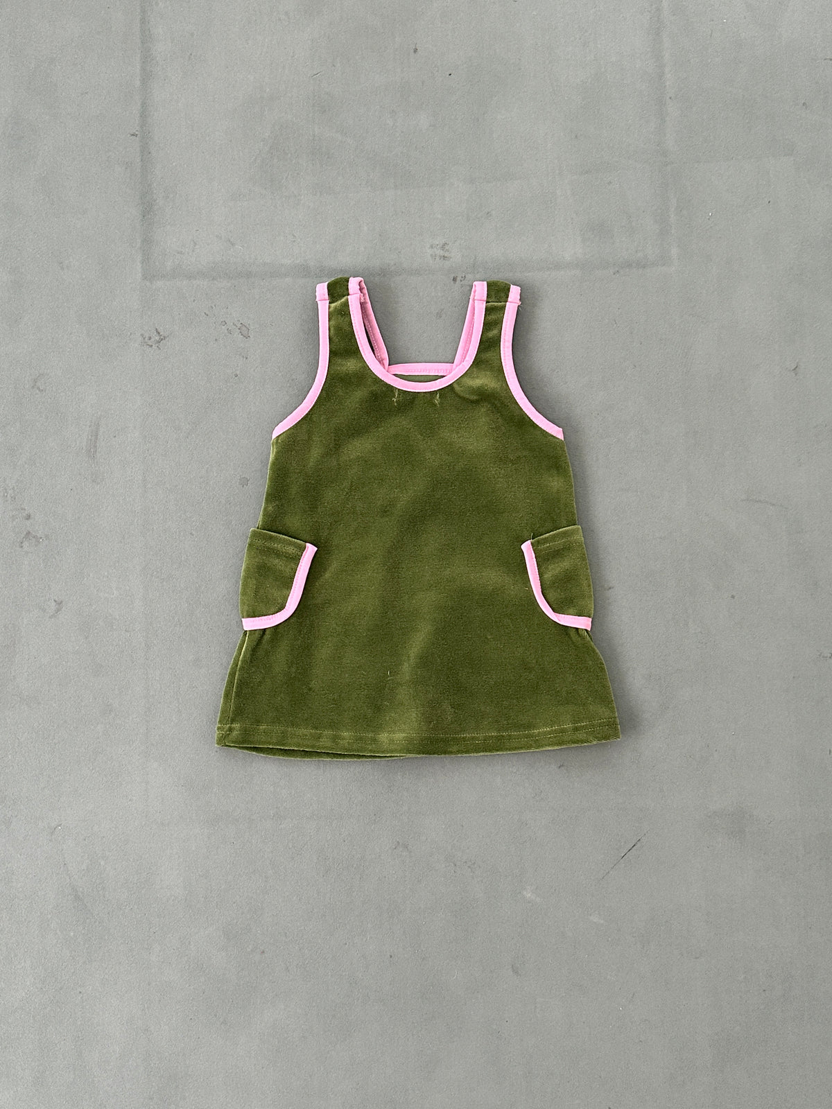 kikimora｜ベロアジャンパースカート【予約商品】