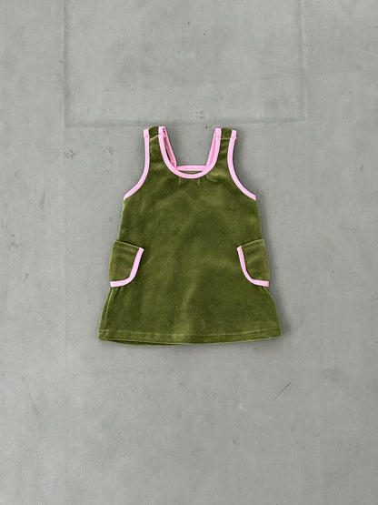 kikimora｜ベロアジャンパースカート【予約商品】