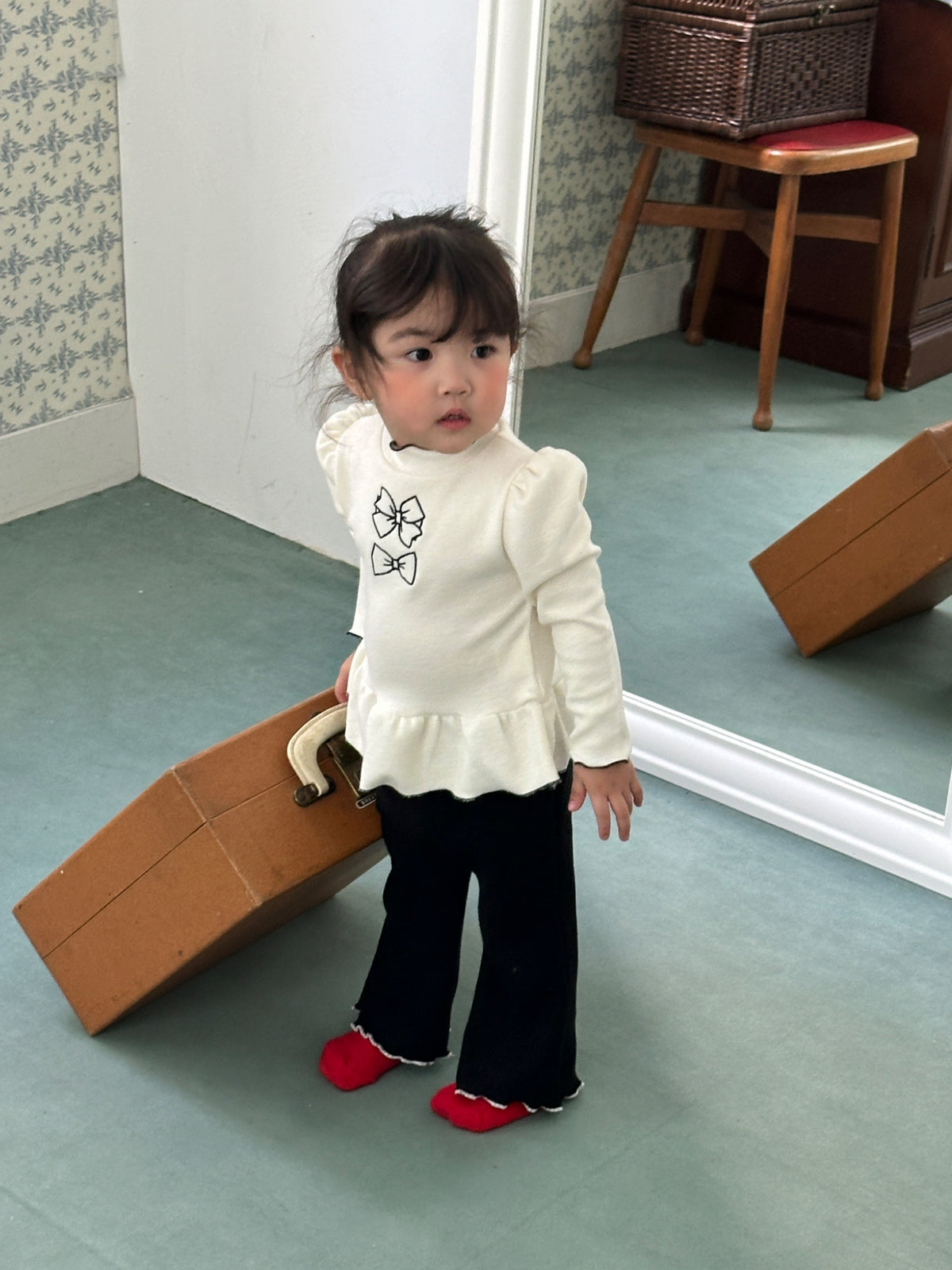 kikimora｜キキブーツカットパンツ【予約商品】