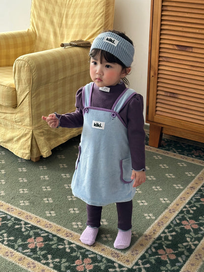 kikimora｜ベロアジャンパースカート【予約商品】