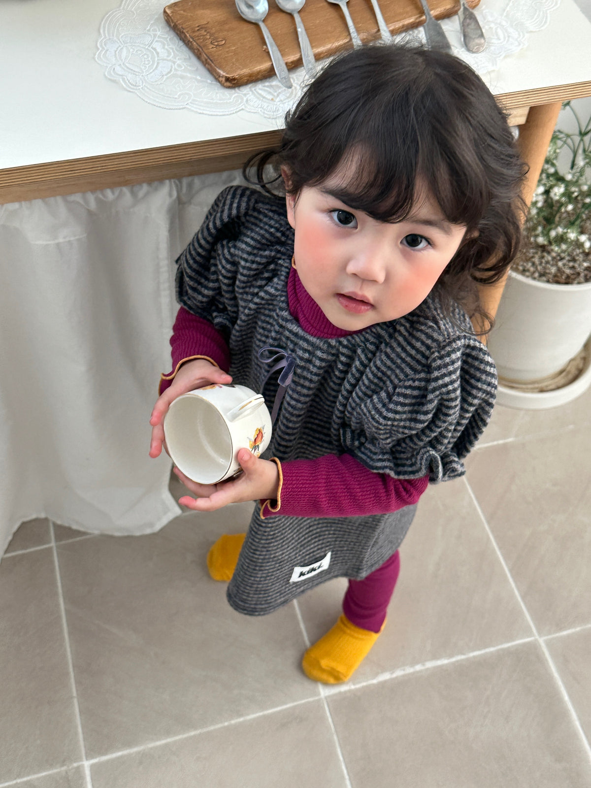 kikimora｜スノーパフワンピース【予約商品】